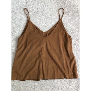 Suede Top